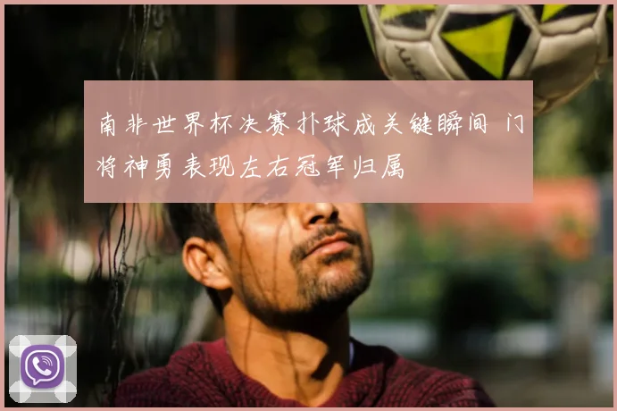 南非世界杯决赛扑球成关键瞬间 门将神勇表现左右冠军归属